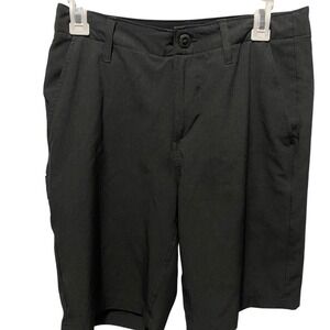 Volcom Hybrid Shorts Mens 31 Dark Gray Good Surf & Turf 4-Way Stretch Walkshorts